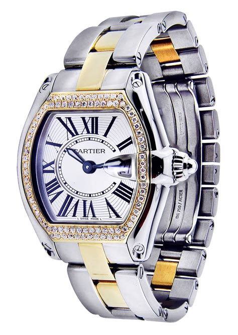 cartier ladies roadster watch|cartier roadster men's watch price.